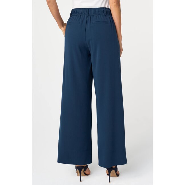 Liverpool Los Angeles High Rise Wide Leg Trouser - Navy