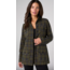 Liverpool Los Angeles Funnel Neck Field Jacket - Olive Multi Tartan Plaid