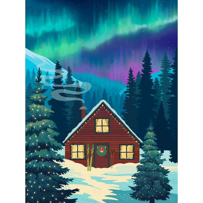 Villager Puzzle Northern Cabin - 500 Piece Puzzle