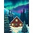 Villager Puzzle Northern Cabin - 500 Piece Puzzle
