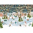 Villager Puzzle Neighbourhood Rink - 250 Piece Puzzle