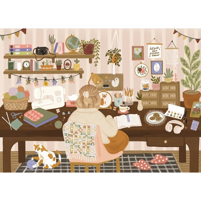 Villager Puzzle Grandma Hobbies- 1000 Piece Puzzle