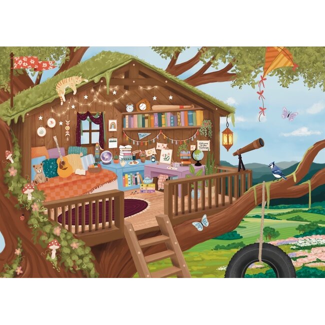 Villager Puzzle Treetop Hideout - 250 Piece Puzzle