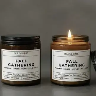 Isle of Rose Candle Co Candle - Fall Gathering