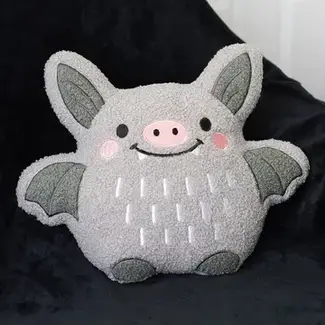 Cute Bat - Halloween Boucle Cushion