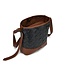 CoLab Tea Woven Bucket Crossbody (more colours)