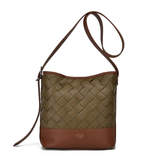 CoLab Tea Woven Bucket Crossbody (more colours)