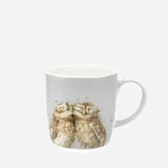 Wrendale 'BIRDS OF A FEATHER'  Owl Large Mug - 14oz