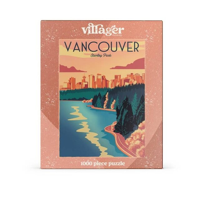 Villager Puzzle Vancouver Sunset - 1000 Piece Puzzle