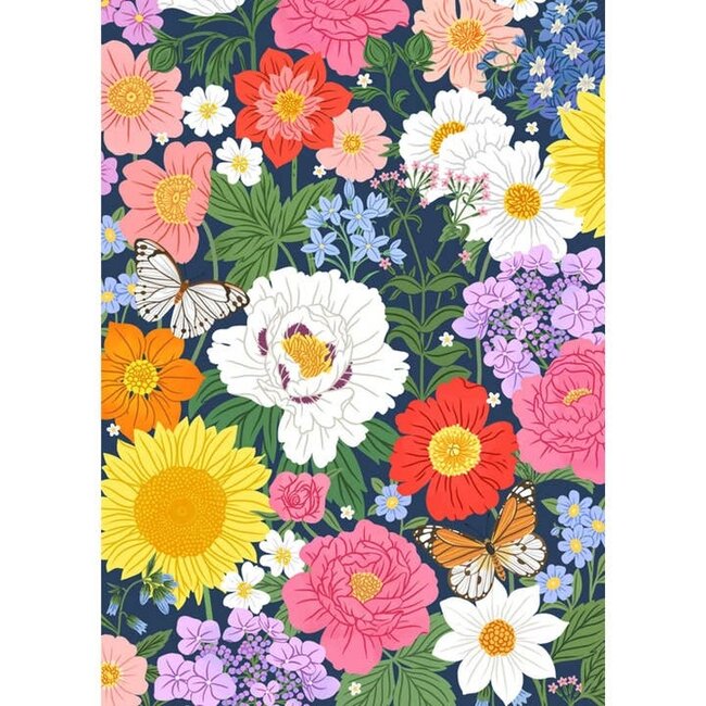 Villager Puzzle Midnight Blooms - 500 Piece Puzzle
