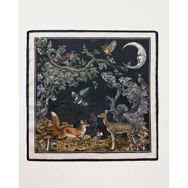 Fable England A Night's Tale Narrative Square Scarf