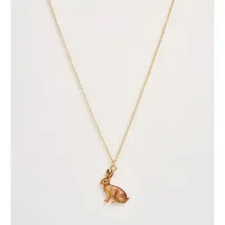 Fable England Rabbit Short Necklace