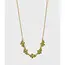 Fable England Oak Leaf Gold Choker Necklace