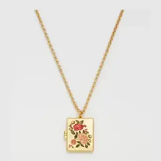 Fable England Eve Floral Locket