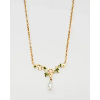 Fable England Ivy Pearl Necklace
