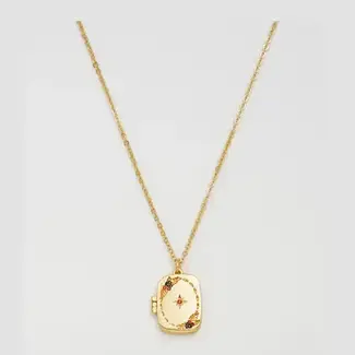 Fable England Orla Hedgerow Locket Necklace
