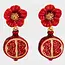 Fable England Blossom & Pomegranate Drop Earrings