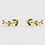 Fable England Niva Mistletoe Pearl Climber Earrings