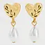 Fable England Niva Mistletoe Pearl Earrings