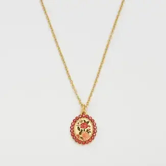 Fable England Eve Floral Necklace