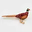 Fable England Pheasant Enamel Brooch
