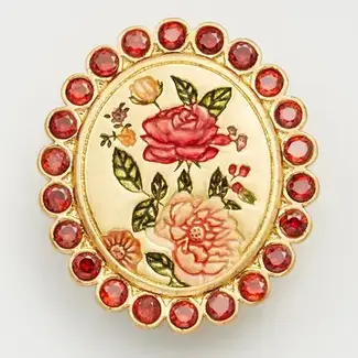 Fable England Eve Floral Brooch