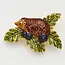 Fable England Hedgehog and Blackberry Brooch