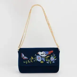 Fable England Sophia Nightingale Embroidered Occasion Bag