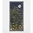 Fable England Woodland Meadow Large Rectangle Scarf in Navy