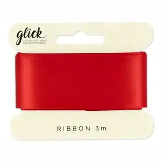 Ribbon - Satin - 3M - Red