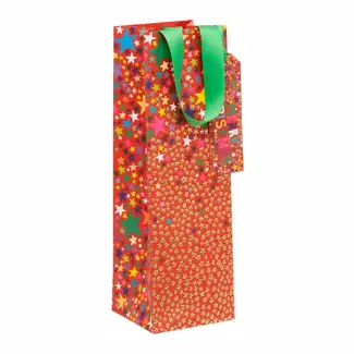 Bag - Bottle - Christmas Starburst