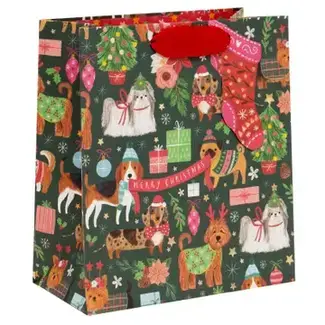 Bag - Medium - Santa Paws