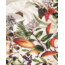 Fable England Orla Mushroom Small Square Scarf in Ivory