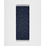 Fable England Zodiac Long Fringed Scarf in Navy