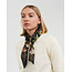 Fable England Orla Mushroom Small Square Scarf in Black