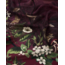 Fable England Orla Narrative Medium Square Scarf in Burgundy