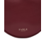 Fable England Chloe Owl Embroidered Circle Bag in Burgundy