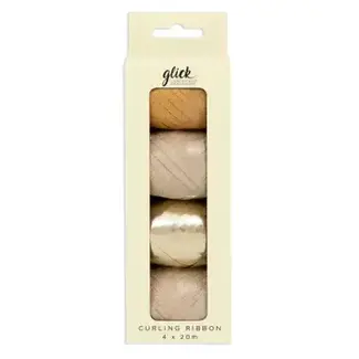 Curling Ribbon Multipack - Gold