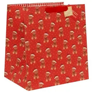 Bag - Shopper - Deep - Beary Merry Christmas