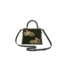 Fable England Eliza Wren Embroidered Top Handle Bag in Green Velvet