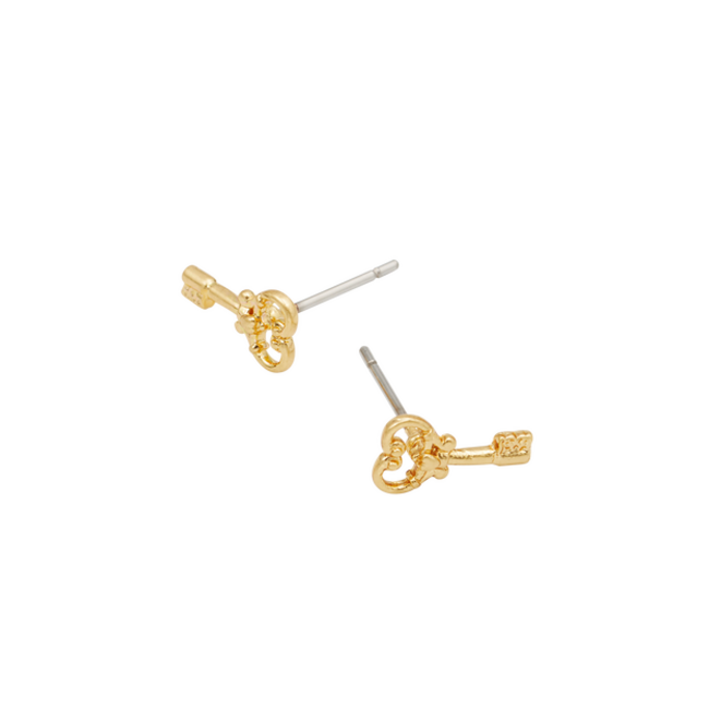 Fable England Key Stud Earrings