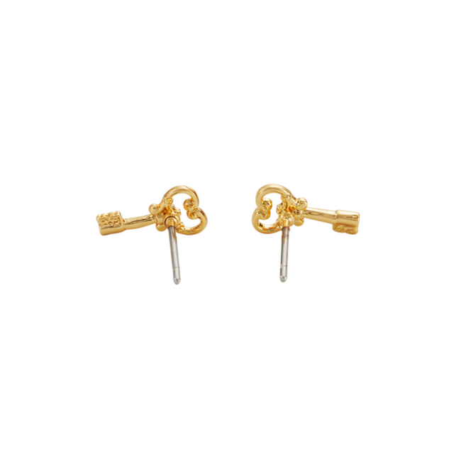 Fable England Key Stud Earrings