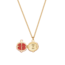 Fable England Pomegranante Locket Necklace