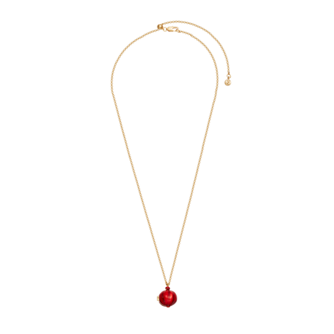 Fable England Pomegranante Locket Necklace