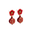 Fable England Blossom & Pomegranate Drop Earrings