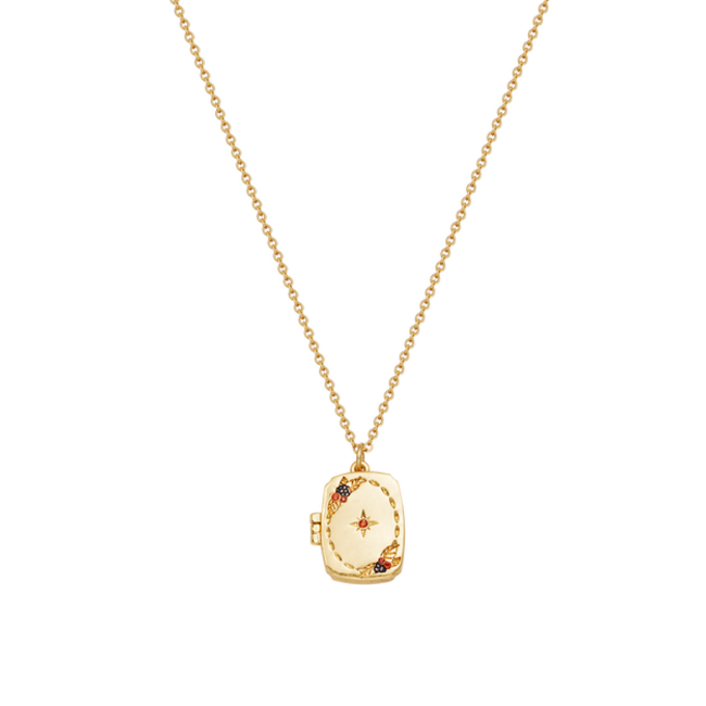 Fable England Orla Hedgerow Locket Necklace