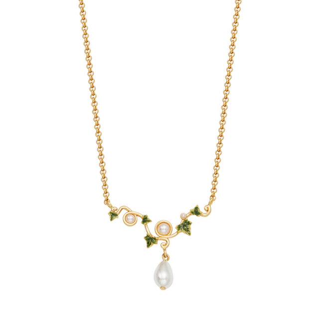 Fable England Ivy Pearl Necklace