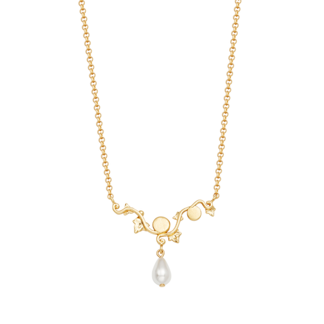 Fable England Ivy Pearl Necklace
