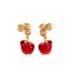 Fable England Apple Blossom Drop Earrings