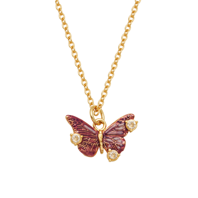 Fable England Hera Butterfly Necklace